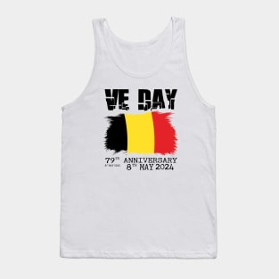 VE Day: Honoring Peace with Belgium Tank Top